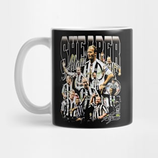 Alan Shearer Retro Bootleg Mug